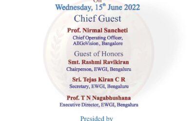 Cordially invites you for the FAREWELL DAY -2022