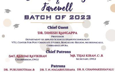 Graduation Day & Farewell BATCH of 2023 on 24-05-2023